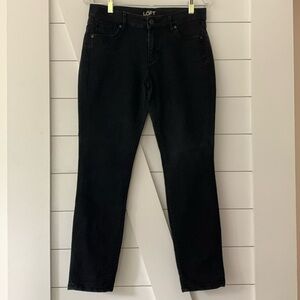Women’s black loft denim